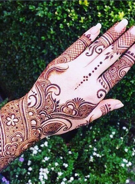 Easy Arabic Mehndi Design