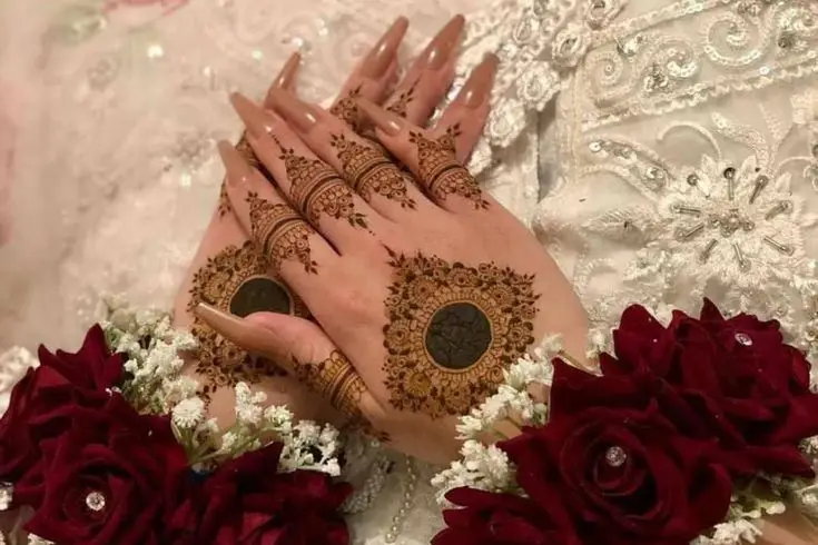 circle mehndi designs