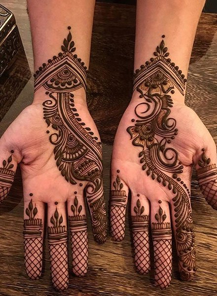 Easy Arabic Mehndi Design