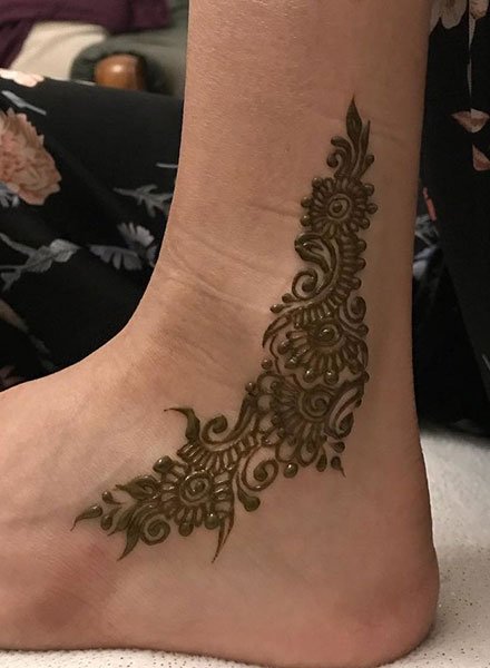 Easy Arabic Mehndi Design