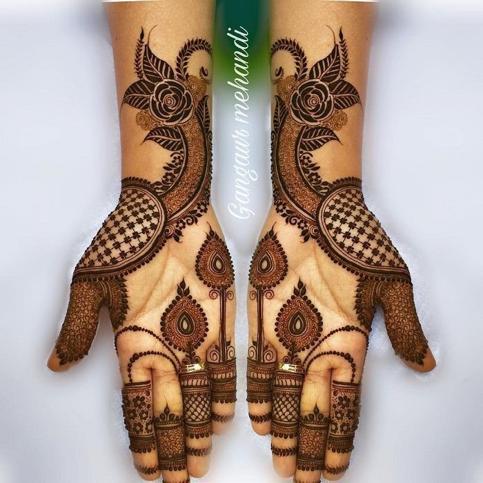 Easy Arabic Mehndi Design
