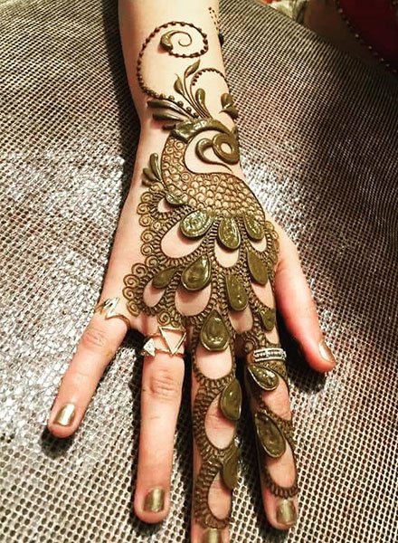 Easy Arabic Mehndi Design