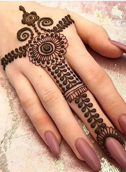 Easy Arabic Mehndi Design
