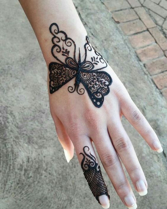 Easy Arabic Mehndi Design