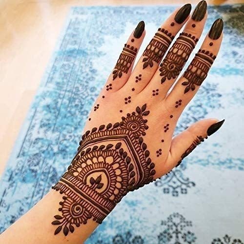 easy backhand mehndi designs