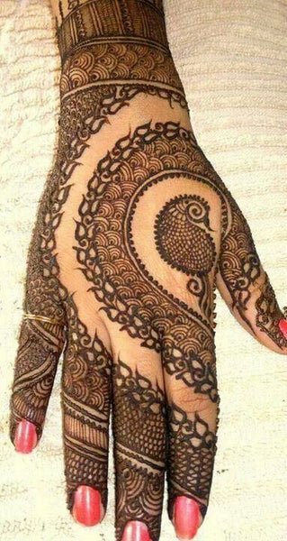 easy backhand mehndi designs