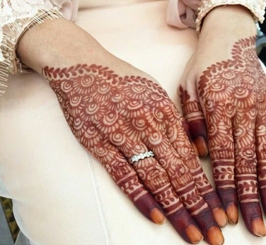 easy backhand mehndi designs