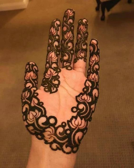 Easy Arabic Mehndi Design