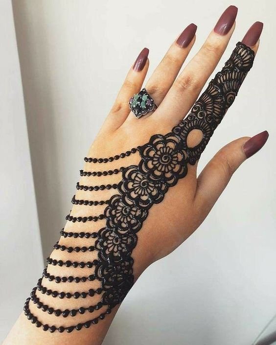 Easy Arabic Mehndi Design
