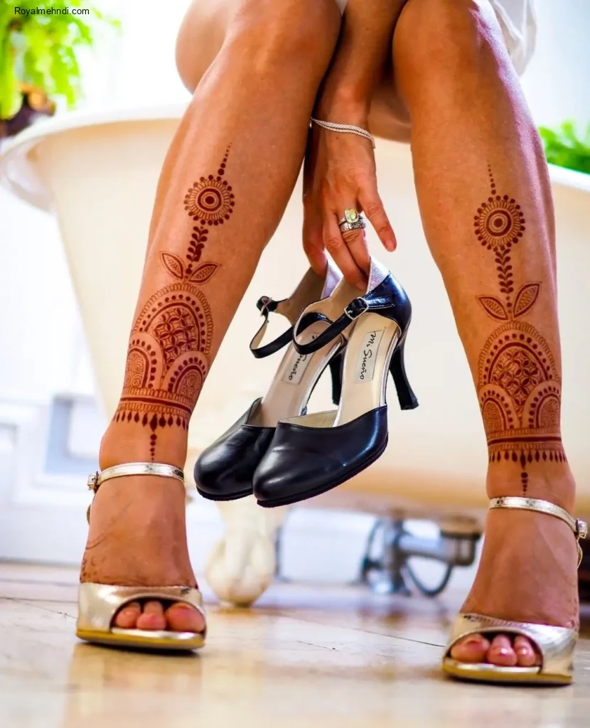 circle mehndi designs