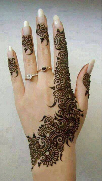 easy backhand mehndi designs
