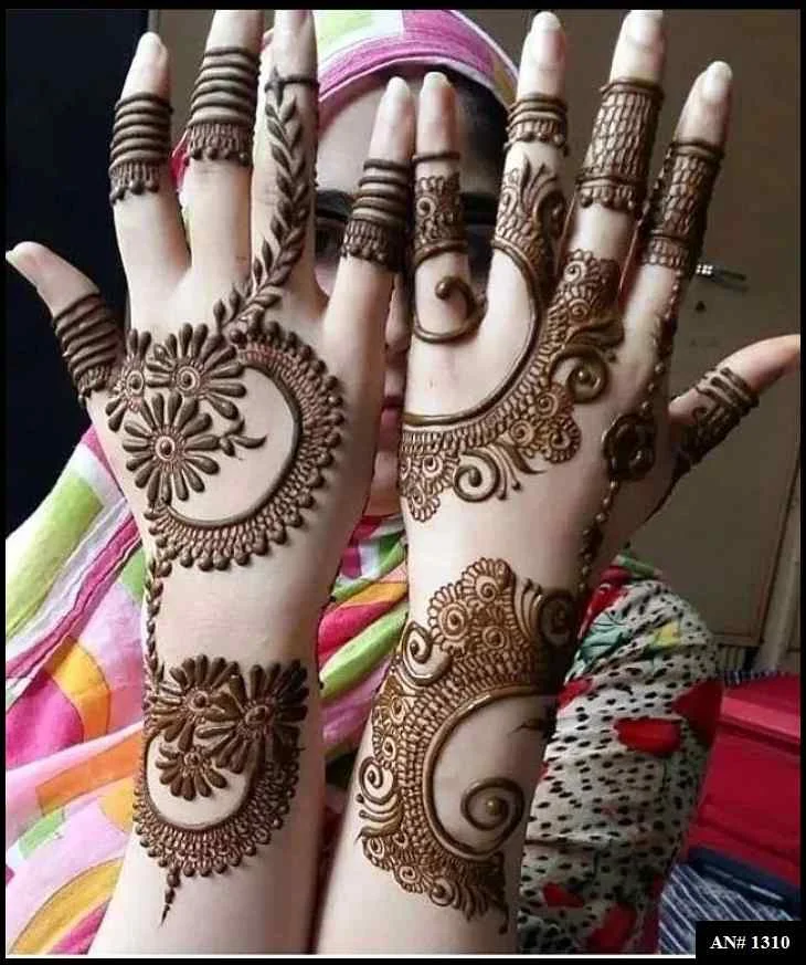 mehndi design arabic back hand