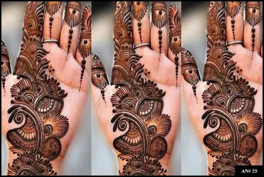 Easy Arabic Mehndi Design