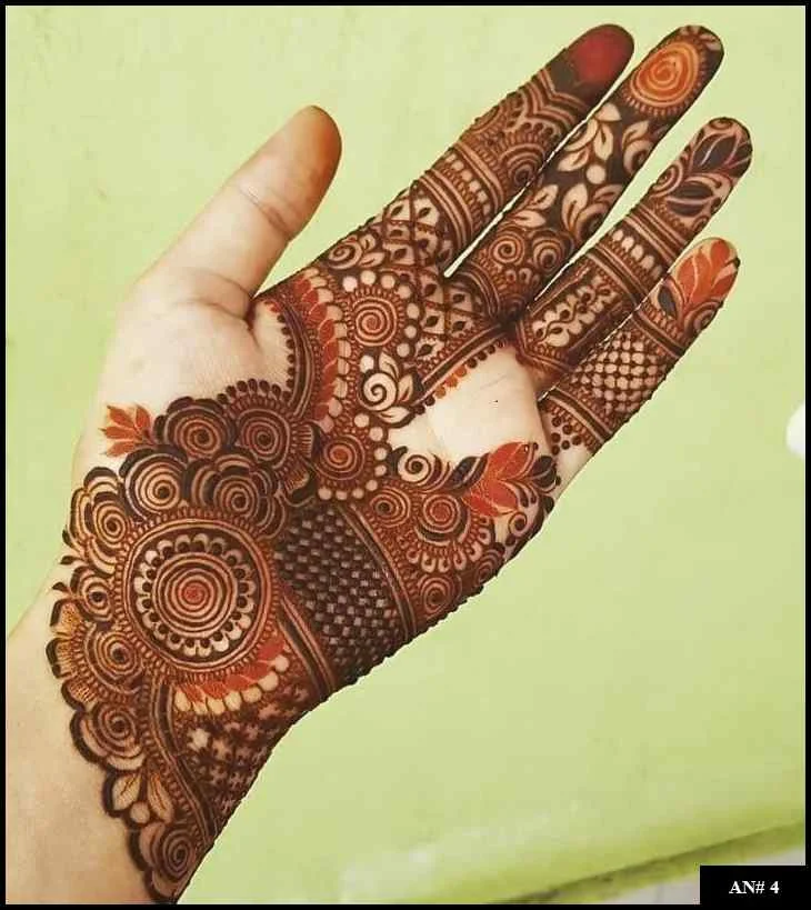 Easy Arabic Mehndi Design