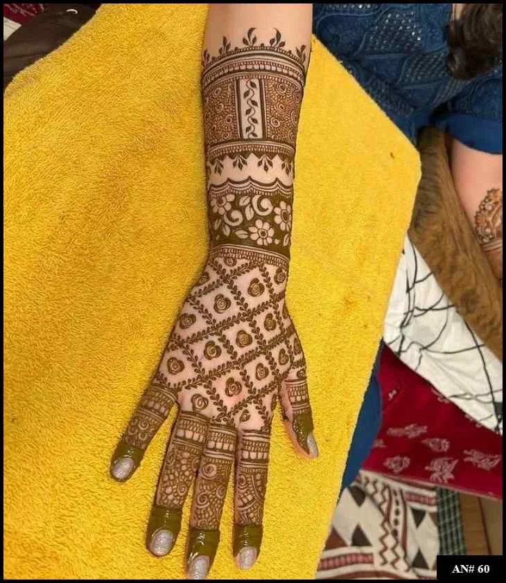 Easy Arabic Mehndi Design