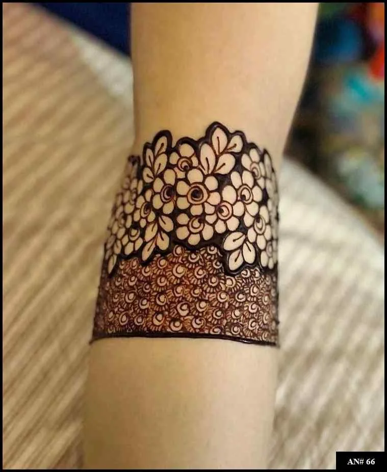 Easy Arabic Mehndi Design