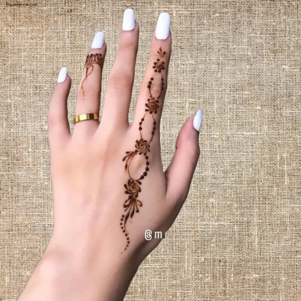 arabic mehndi design back hand
