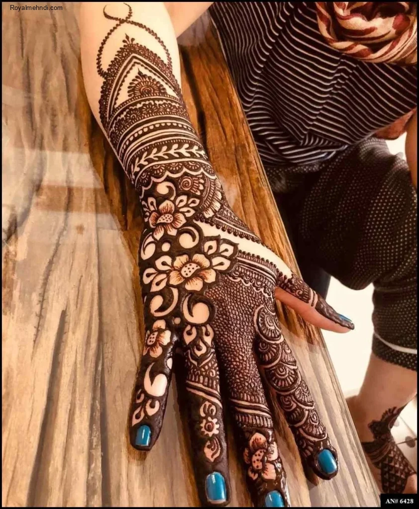 arabic mehndi design back hand