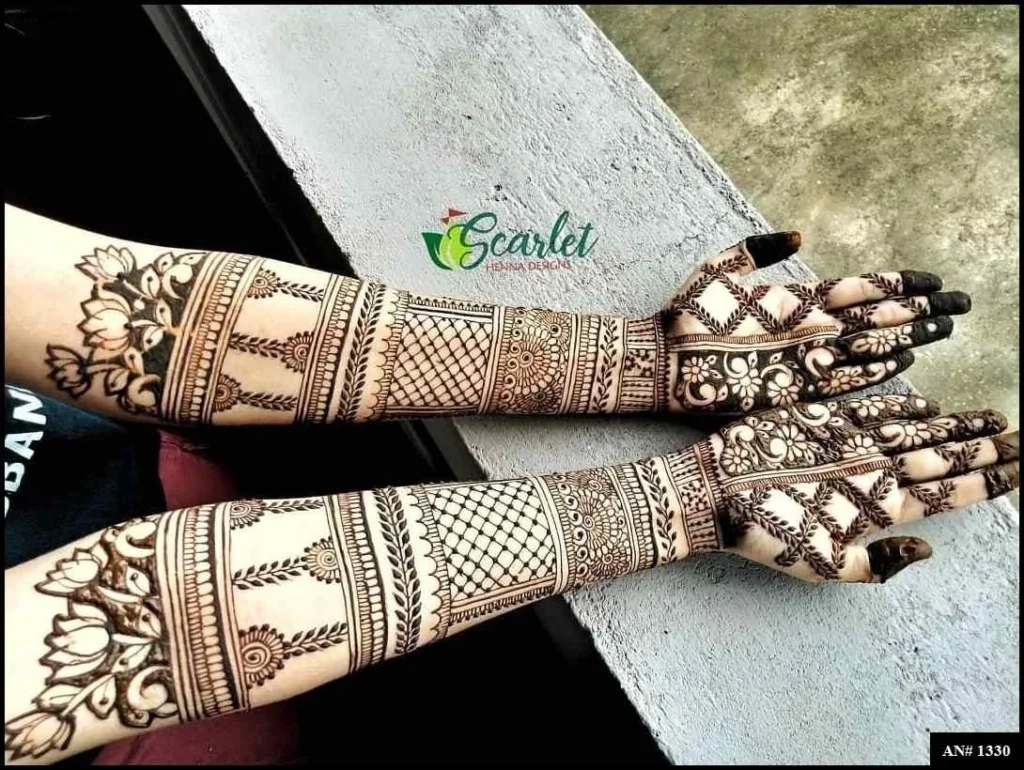 arabic mehndi design back hand