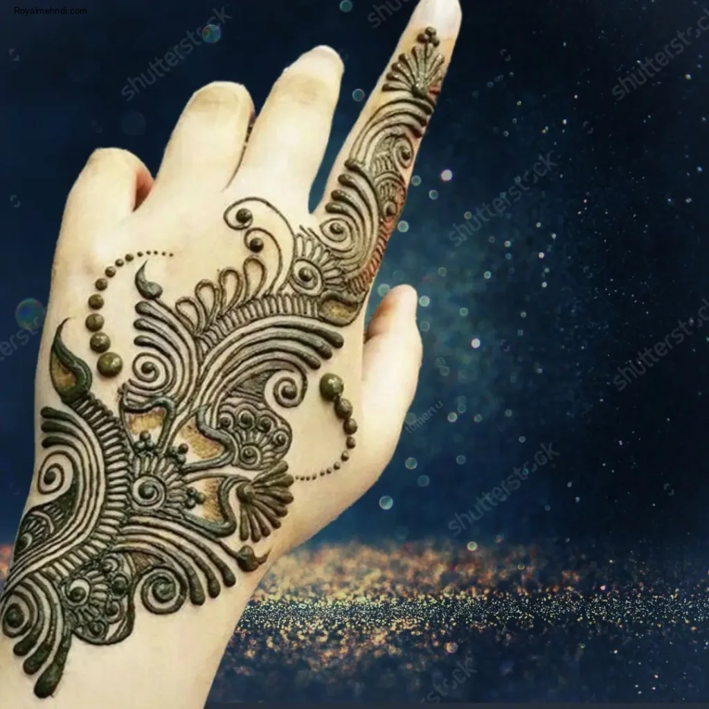 mehndi designs for girls back hand