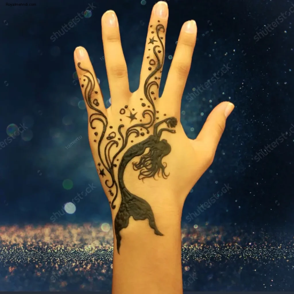 mehndi design simple new 2024 back hand