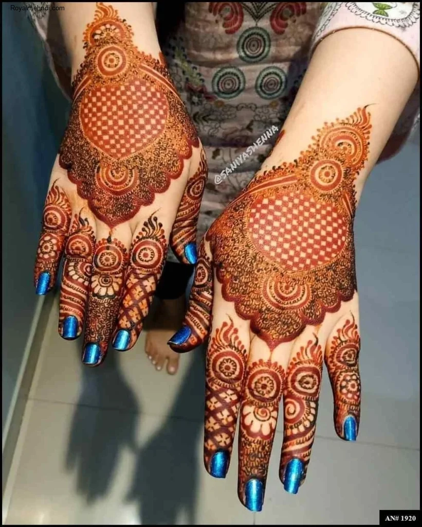 modern full hand mehndi designs