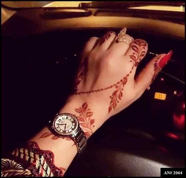 easy backhand mehndi designs