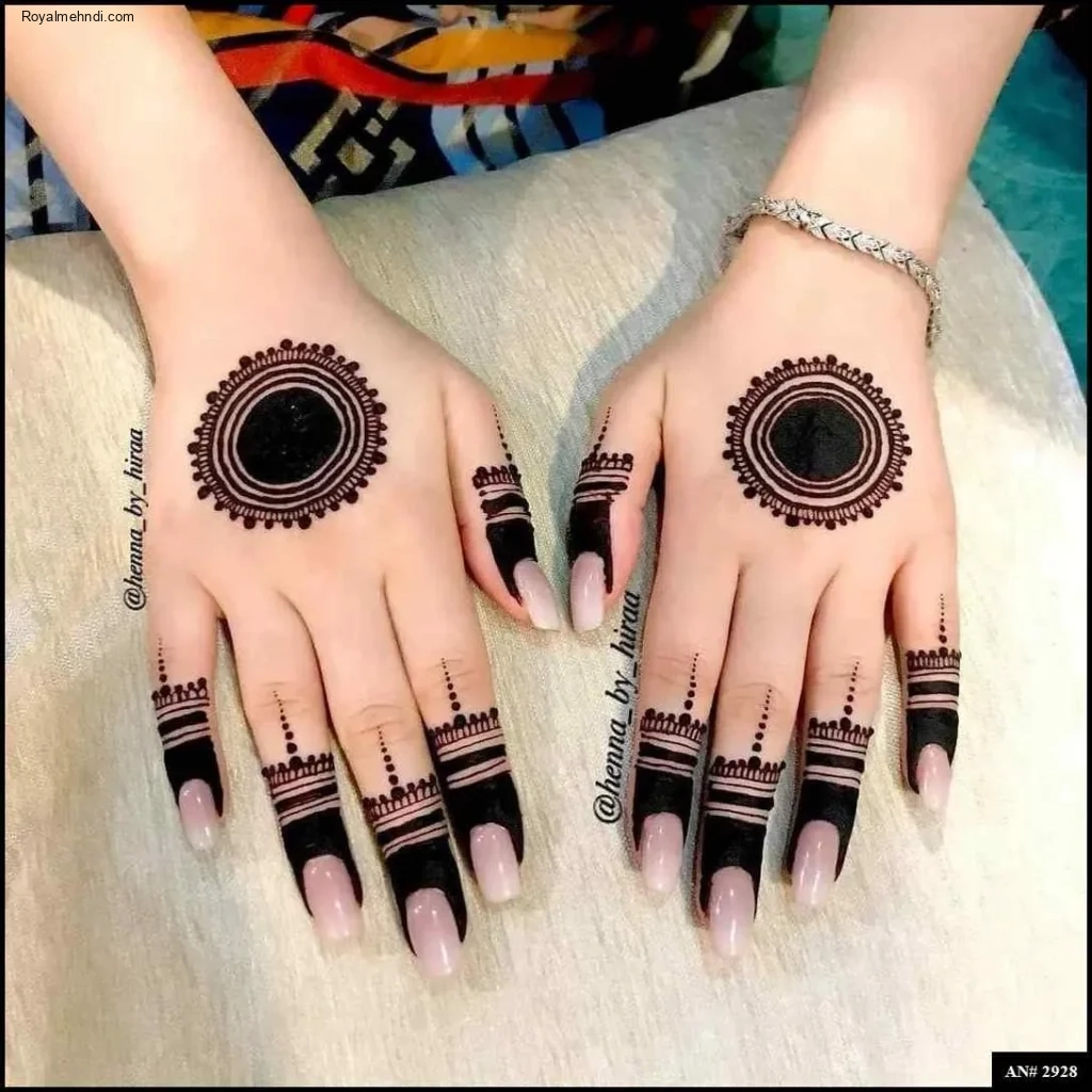 easy backhand mehndi designs