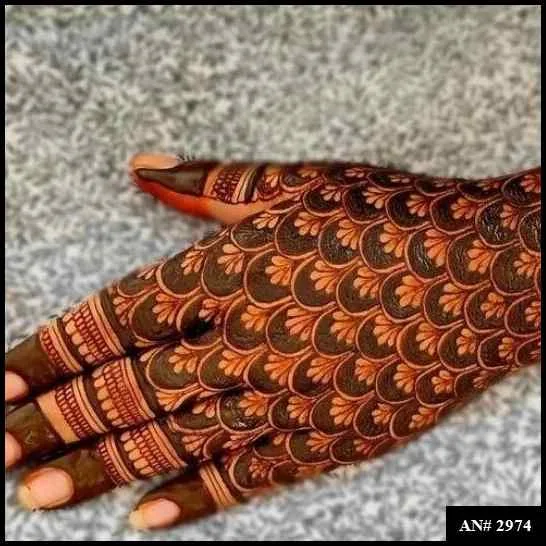 Easy Arabic Mehndi Design