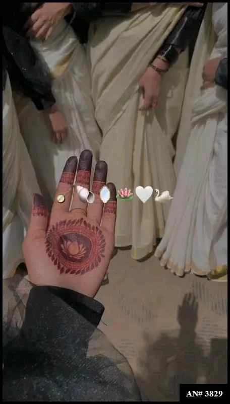 circle mehndi designs