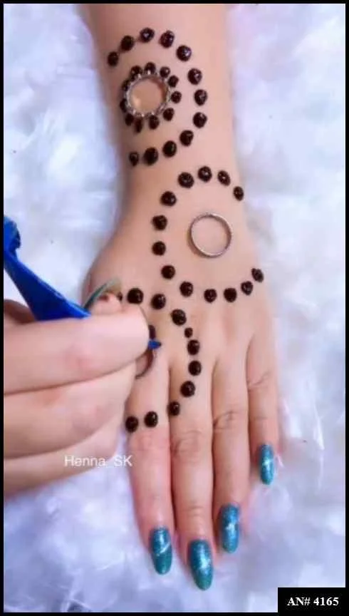 easy backhand mehndi designs