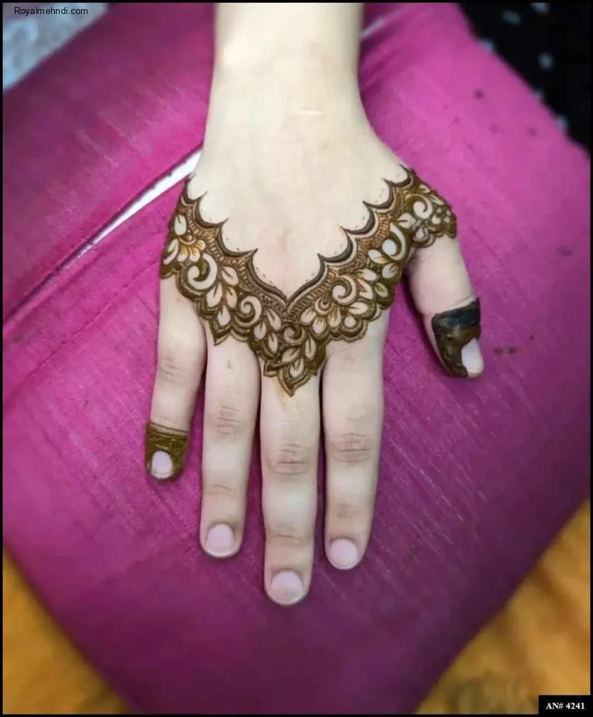 easy backhand mehndi designs