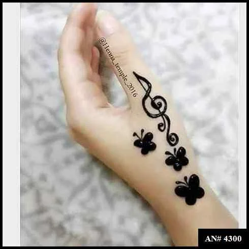easy backhand mehndi designs