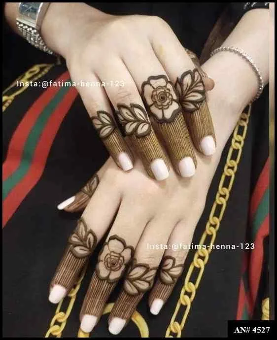 easy backhand mehndi designs
