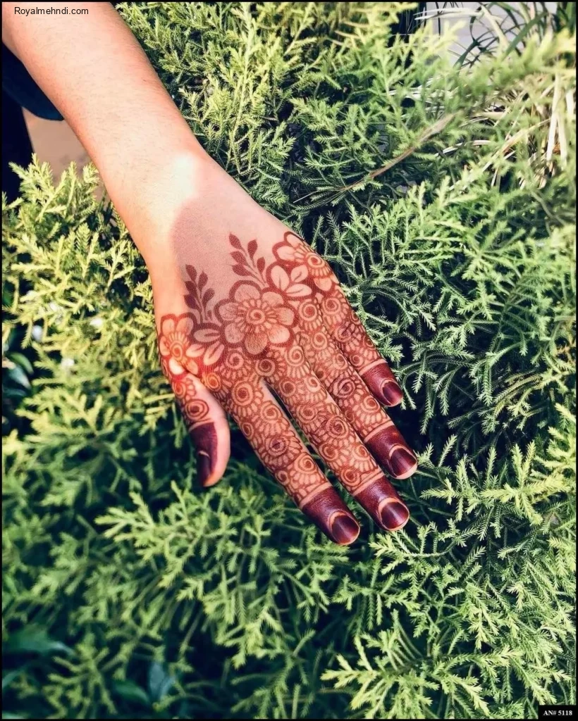 easy backhand mehndi designs