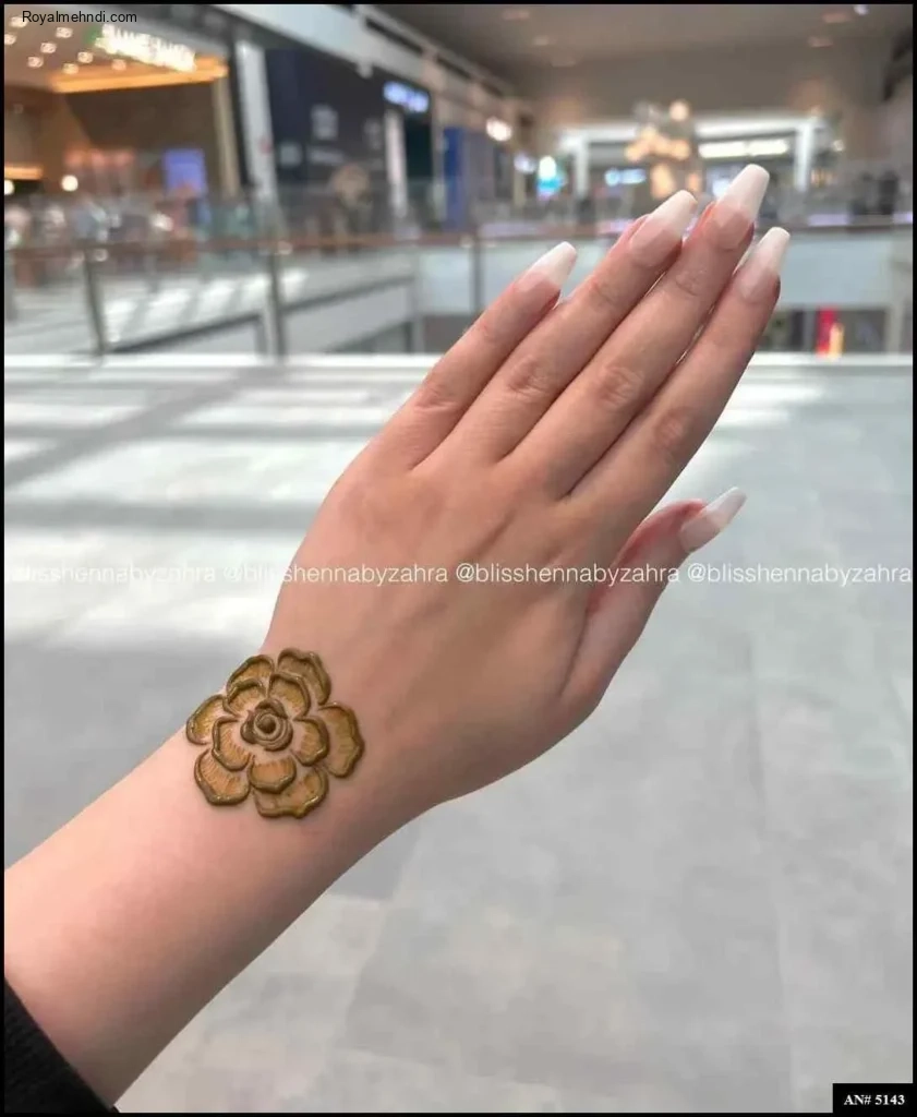 circle mehndi designs