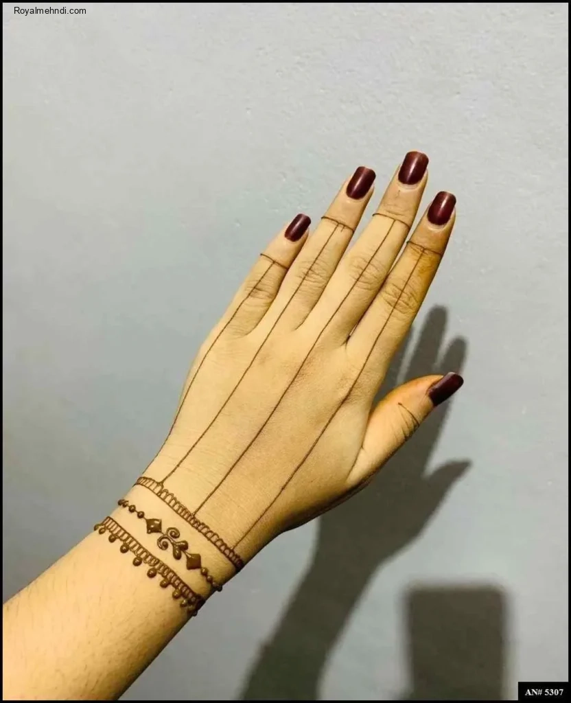 easy backhand mehndi designs