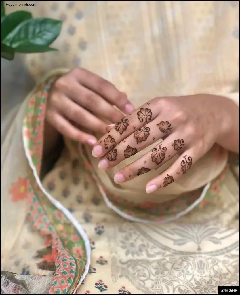 easy backhand mehndi designs