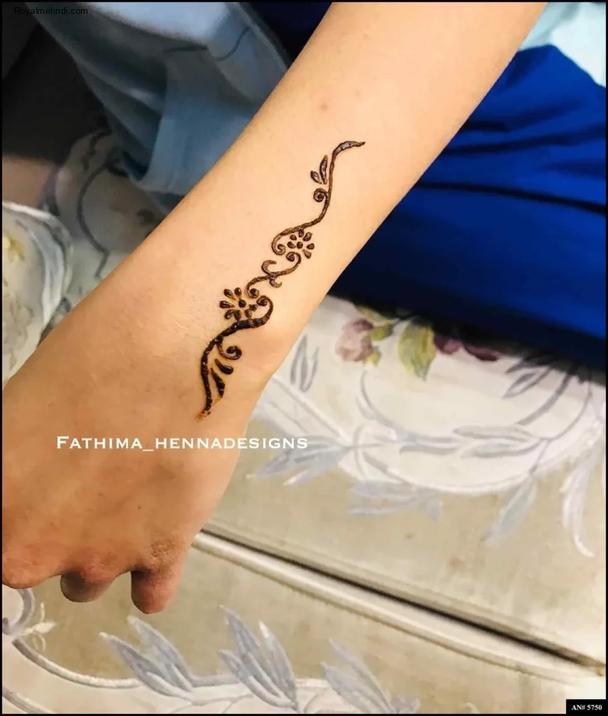easy backhand mehndi designs