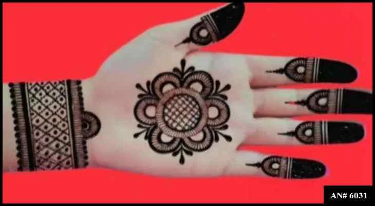 circle mehndi designs