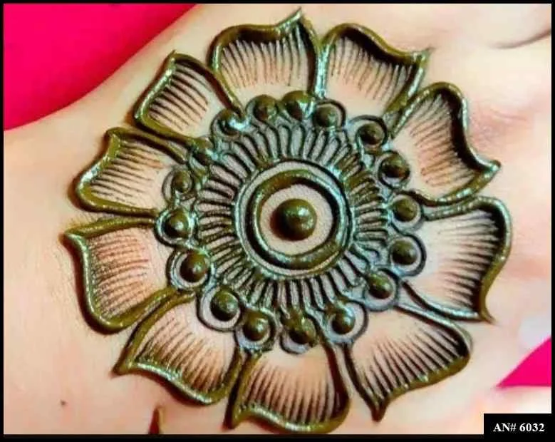 circle mehndi designs