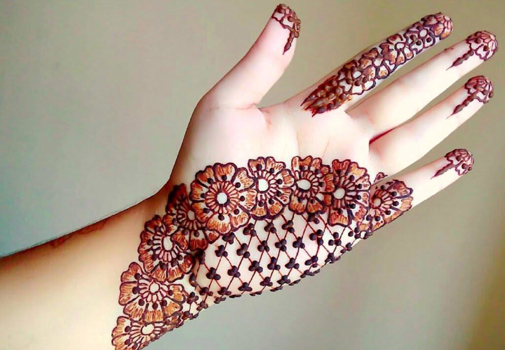 Easy Arabic Mehndi Design