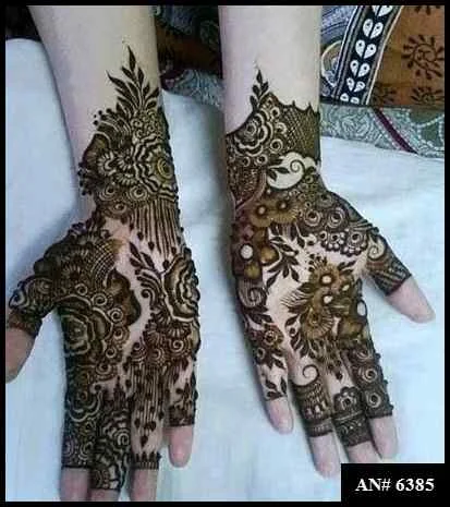 stylish back hand mehndi designs simple and beautiful