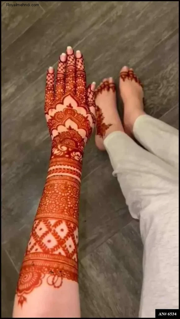 back mehndi design simple
