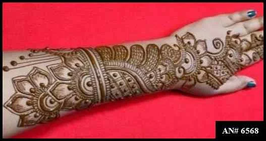 stylish back hand mehndi designs simple and beautiful