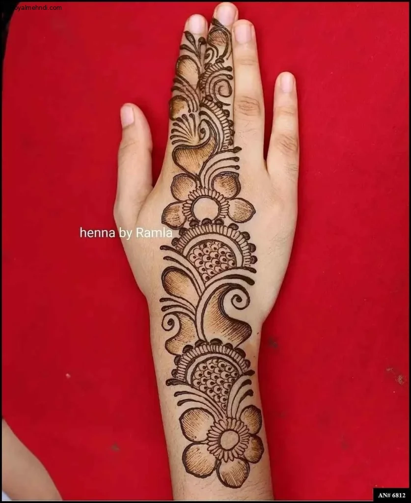 mehndi design 2024 back hand