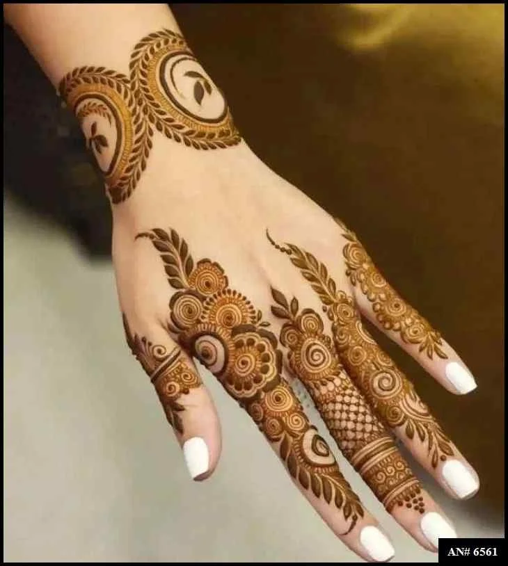 Easy Arabic Mehndi Design