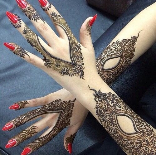 Easy Arabic Mehndi Design
