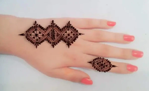easy backhand mehndi designs