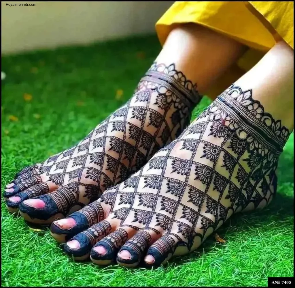 Easy Arabic Mehndi Design